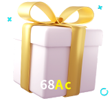 Receba seus bônus de boas-vindas no 68Ac